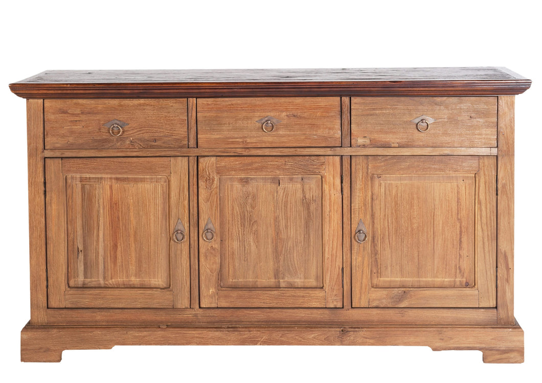 Sideboard 3 Schubladen, 3 Türen | mit Metallgriffen