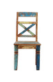 Stuhl, 2er-Set Brettsitz | Sitzhöhe 46 cm, Sitztiefe 41 cm, Sitzbreite 45 cm