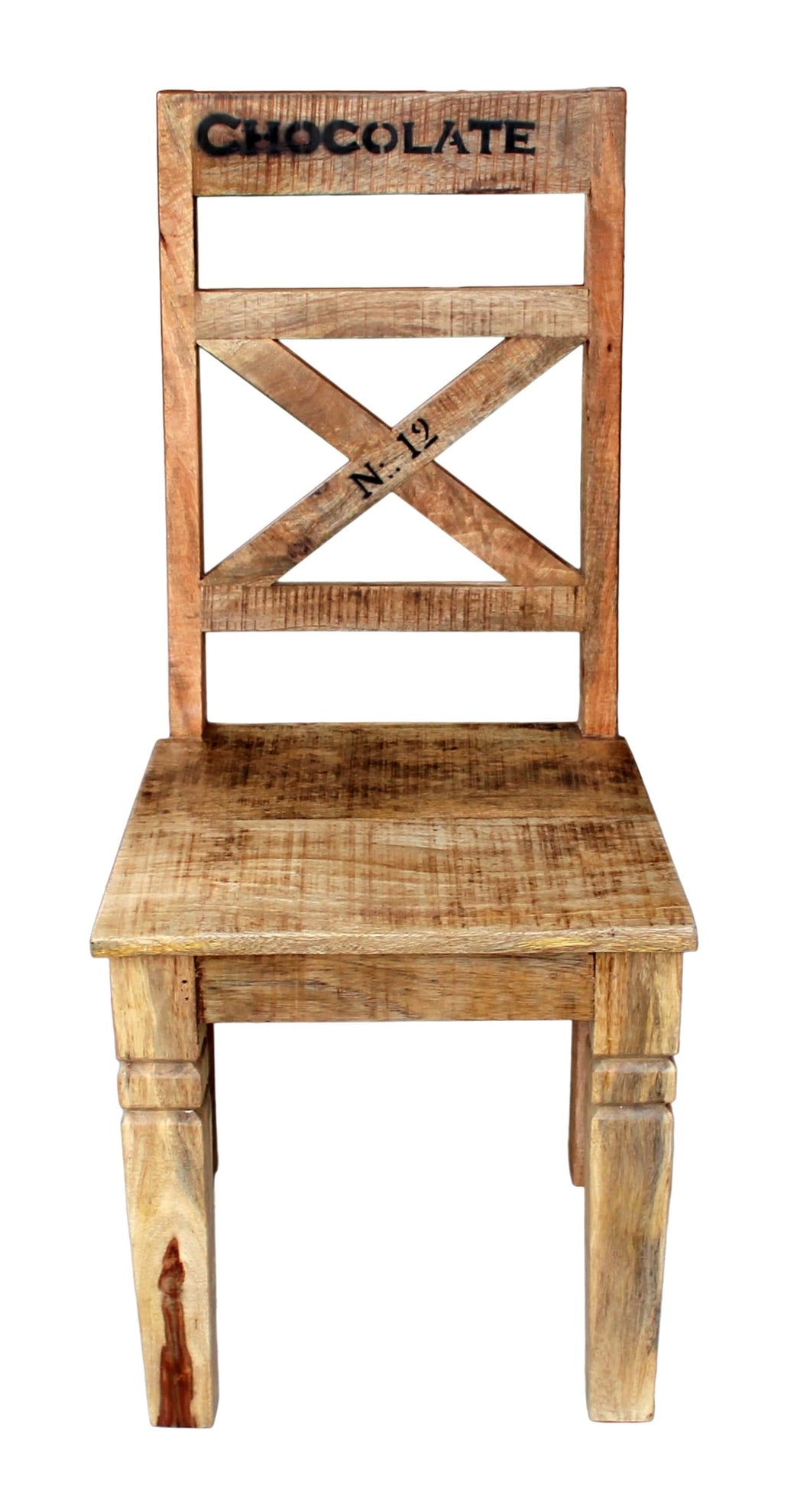 Stuhl, 2er-Set Brettsitz | Sitzhöhe 46 cm, Sitztiefe 41 cm, Sitzbreite 45 cm, Maximal Belastung 100 kg