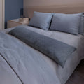 Seitenschläferkissen VISCO 140x40 mit Bezug Deluxe
