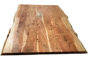 Tischplatte 200x100 cm Baumkante wie gewachsen, Plattenstärke 36 mm | Plattenstärke 36 mm