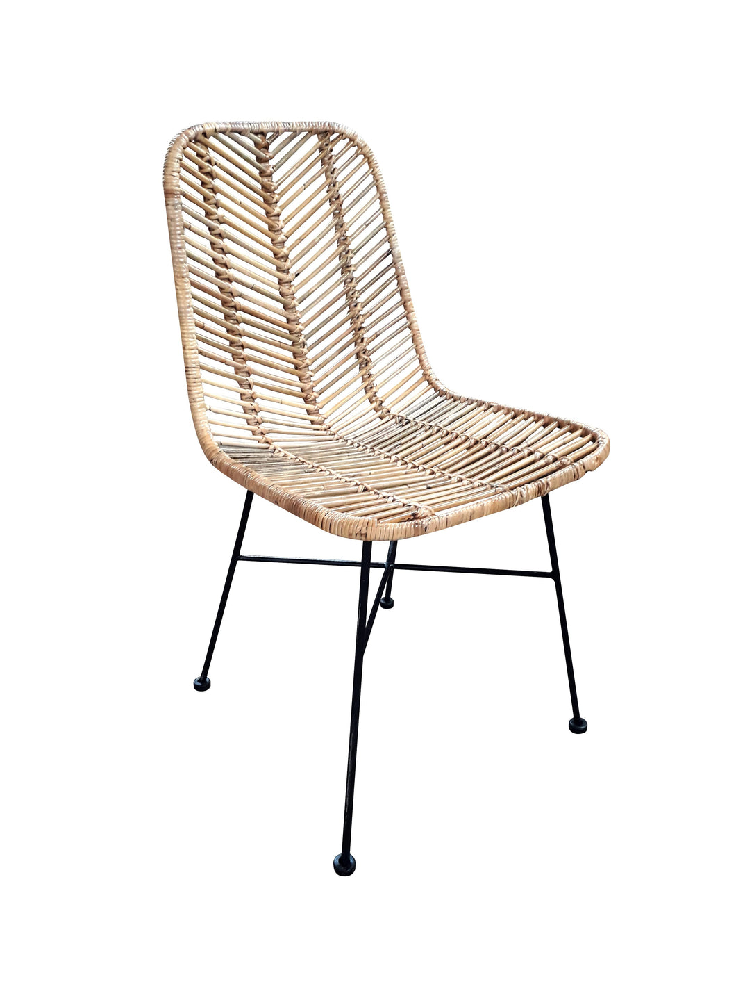 Stuhl, 2er-Set Fischgräten-Optik | Sitzhöhe 45 cm, Sitzbreite 45 cm, Sitztiefe ca. 50 cm