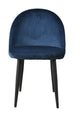 Stuhl, 2er-Set  navy blue | 100% PES, Sitzhöhe 48 cm, Sitzbreite 47 cm, Sitztiefe 44 cm