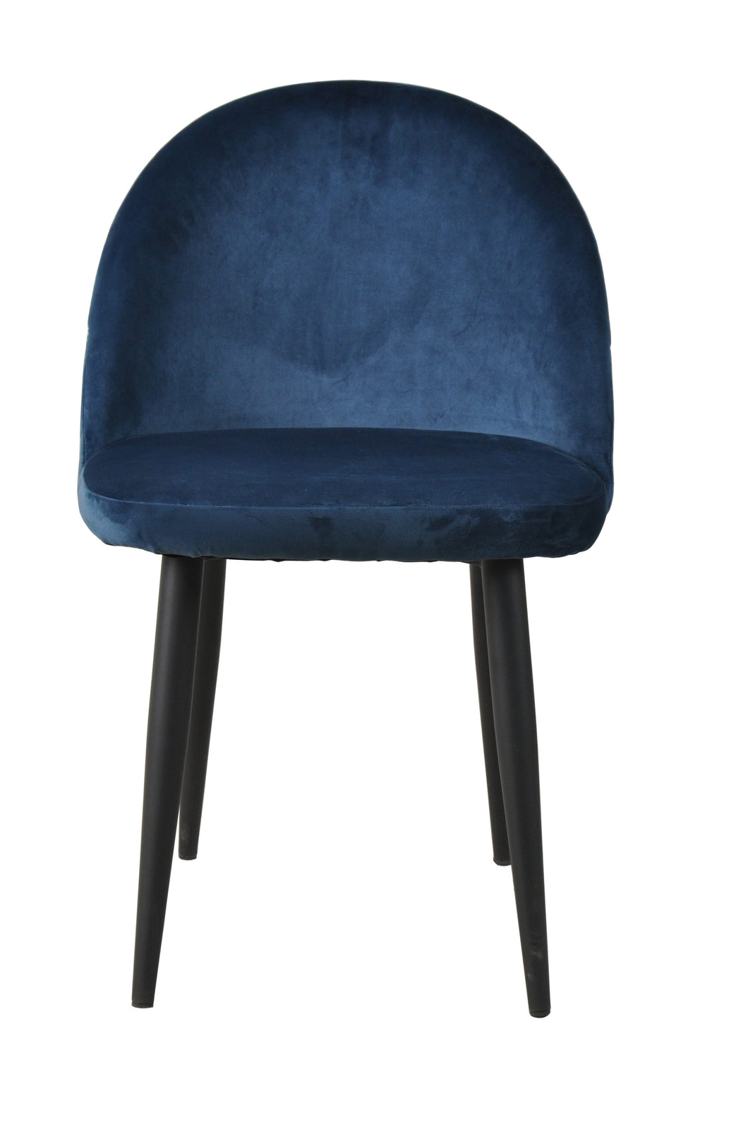 Stuhl, 2er-Set  navy blue | 100% PES, Sitzhöhe 48 cm, Sitzbreite 47 cm, Sitztiefe 44 cm