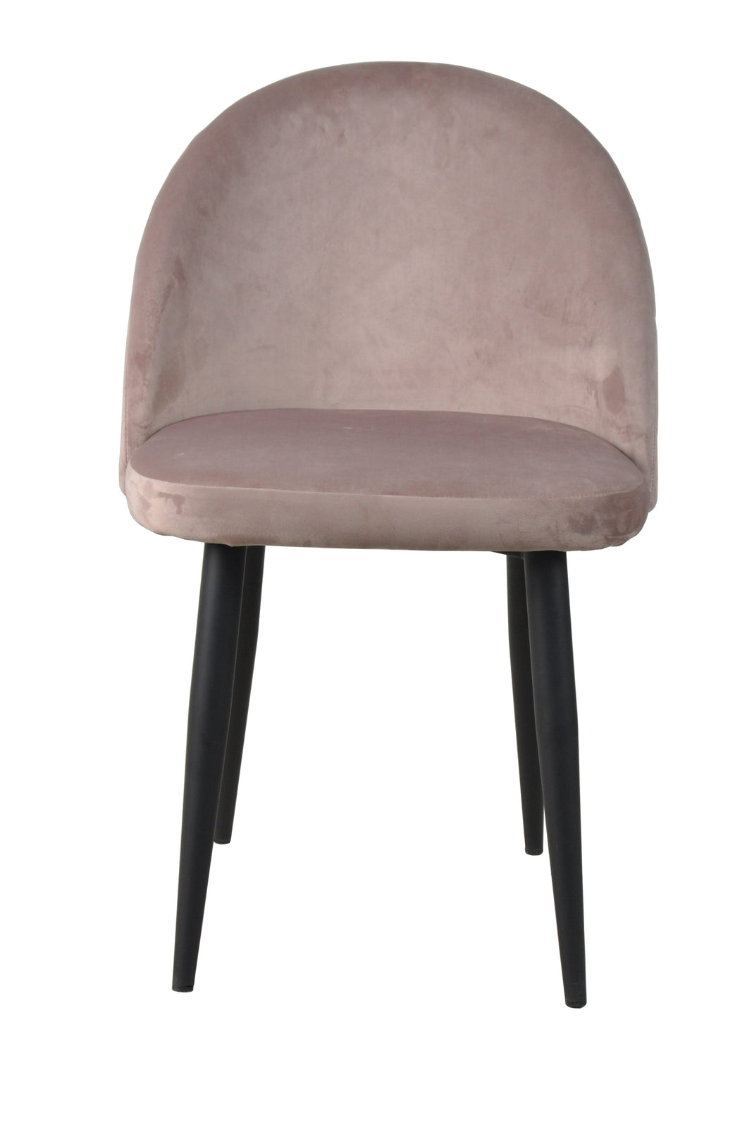 Stuhl, 2er-Set  dusty rose | 100% PES, Sitzhöhe 48 cm, Sitzbreite 47 cm, Sitztiefe 44 cm