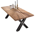 Tisch 240x100 cm Platte Teak 