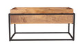 Couchtisch  mit Stauraum | abnehmbares Tablett, Innenmaß des Tabletts 92x52x5 cm, Innenmaß des Stauraums 92x52x13,5 cm