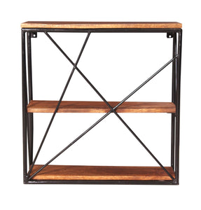 Tom Tailor Wandregal  T-Nest Shelf Wall - Medium, 3 Böden | asymmetrische Stahlverstrebungen
