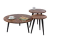 Tom Tailor Couchtisch  T-Wood Table Large | Plattenstärke 25 mm, angeschrägte Kante, schweizer Kante, eingelassener großer TOM TAILOR Metallknopf