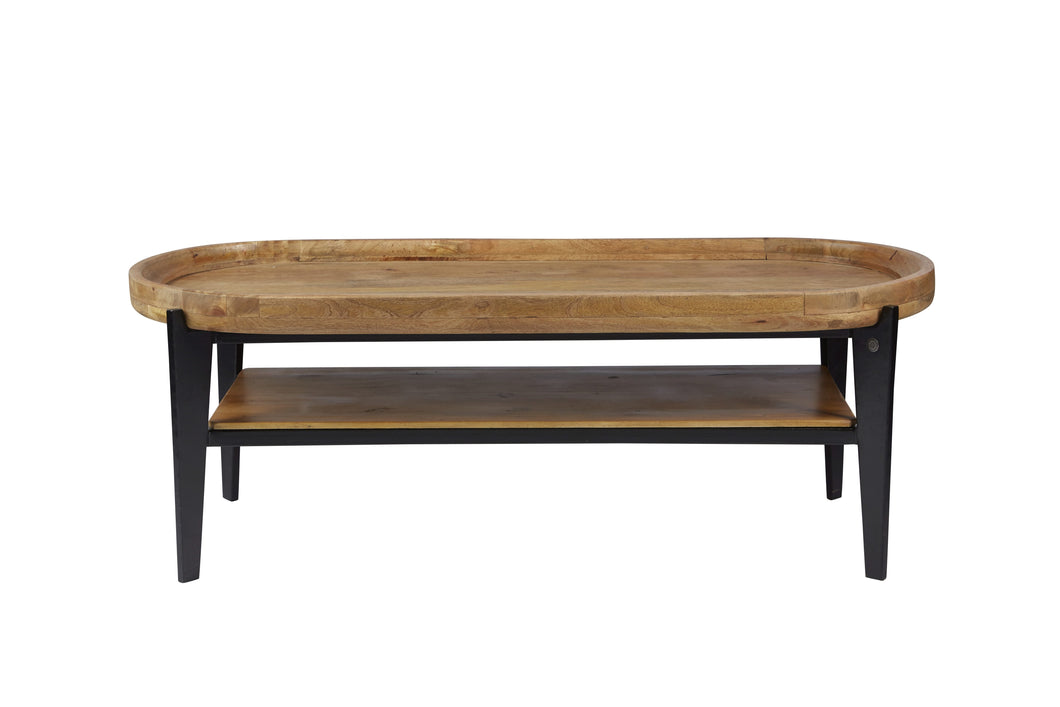 Tom Tailor Couchtisch  T-Tray Table Long, 1 Ablageboden | Tischplatte als Tablett verwendbar