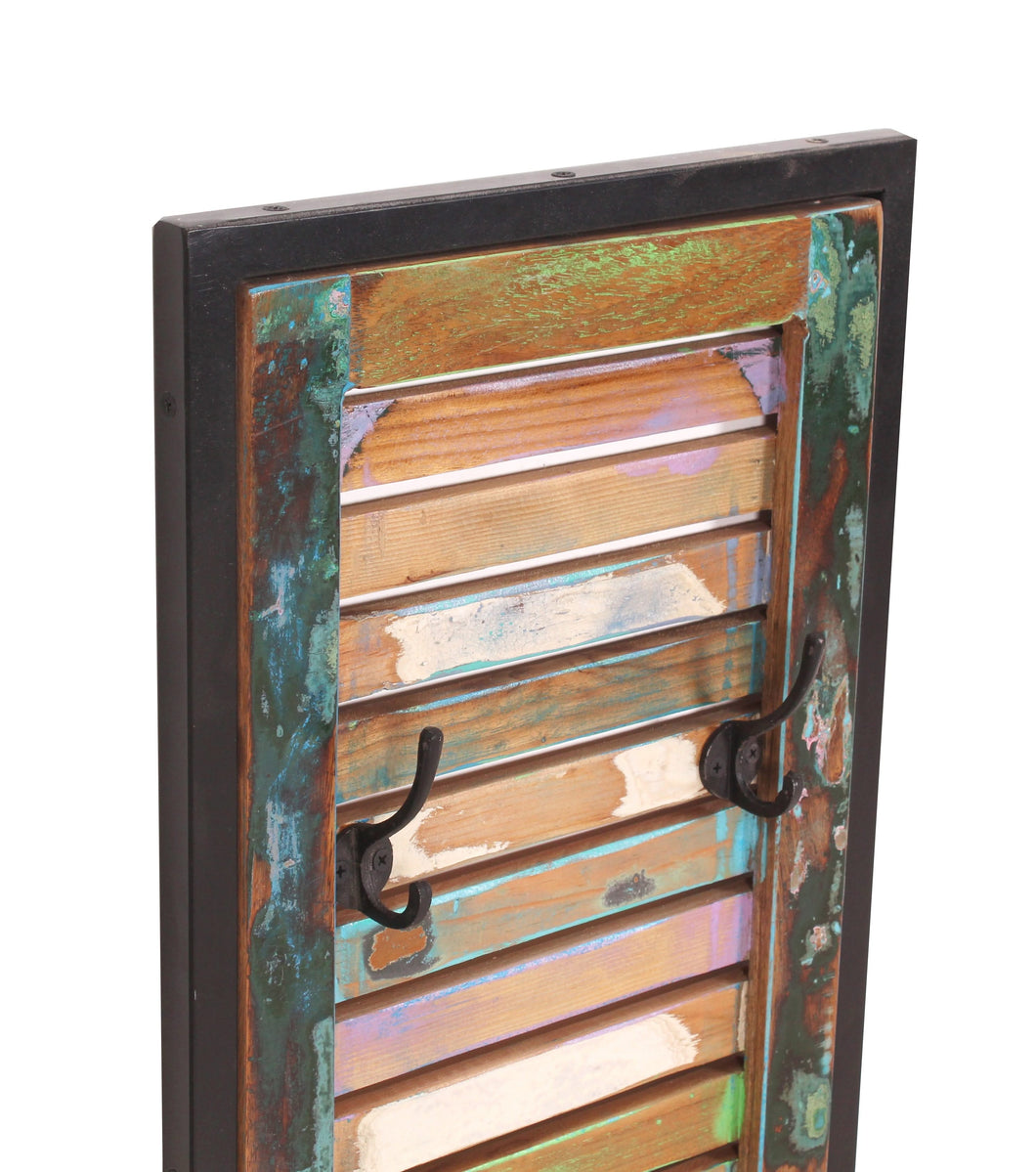 Garderobenpaneel 4 Haken | Doppel-Haken