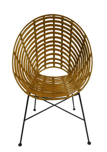 Stuhl  runde Sitzschale | Sitzhöhe 45 cm, Sitzbreite 50 cm, Sitztiefe 50 cm