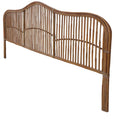 Bett-Kopfteil aus Rattan | Fußhöhe: 40 cm
