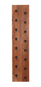 Wand-Weinregal  Ablage für 8 Flaschen | 4 mm starkes Holz