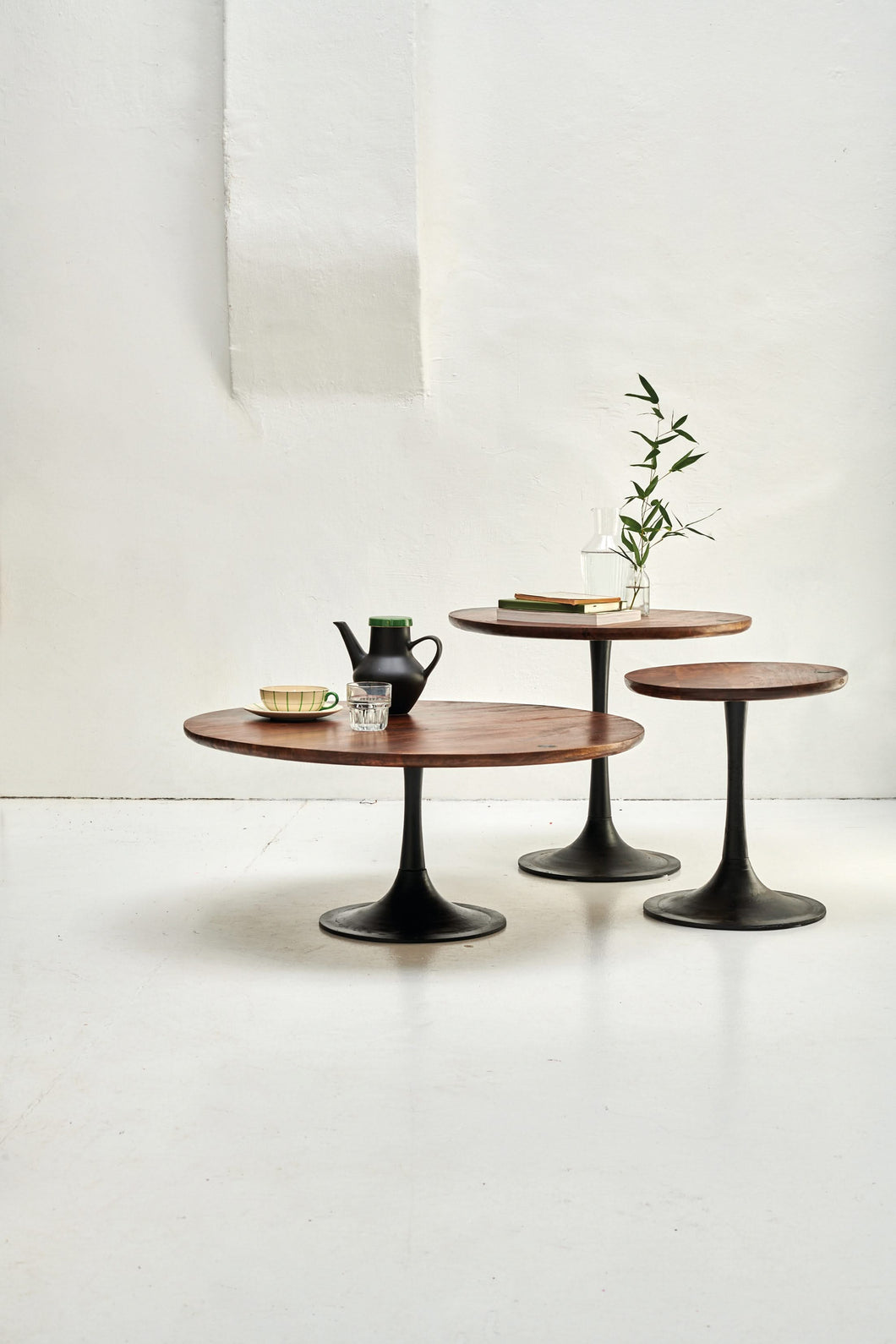 Tom Tailor Beistelltisch 40x40 cm  T-Modern Couch Table small | Plattenstärke: 2,5 cm, Maße Sockel: 33x33 cm