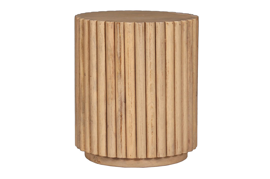 Tom Tailor Beistelltisch 34x34 cm T-Ribbed Side Table Medium | Sockelhöhe: ca. 3 cm
