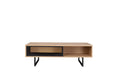 Lowboard / Couchtisch je 1 offenes Fach auf beiden Seiten | -