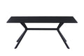 Tisch 180x90 cm Plattenstärke 20 mm | Plattenstärke 20 mm, Beine 5x2,5 cm, Mittelstrebe 5x4 cm, Höhe bis zur Mittelstrebe 43,5 cm, Abstand zwischen den Beinen: lange Seite 148 cm, kurze Seite 96 cm