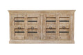 Sideboard 4 Türen | Fachinnenmaße BT 89x34 cm, Höhe oben 42,5 cm, Höhe unten33 cm