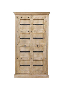 Schrank 2 Türen | innen 3 Böden, der unterste fest, 1 Kleiderstange, Innenmaße hinter Türen: 1 x 88,5x34x47 cm und 3 x 88,5x34x38 cm
