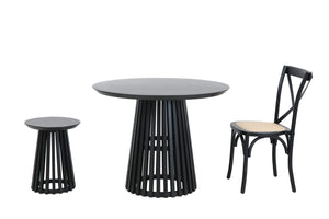 Beistelltisch Ø 40 cm, auch als Hocker verwendbar
