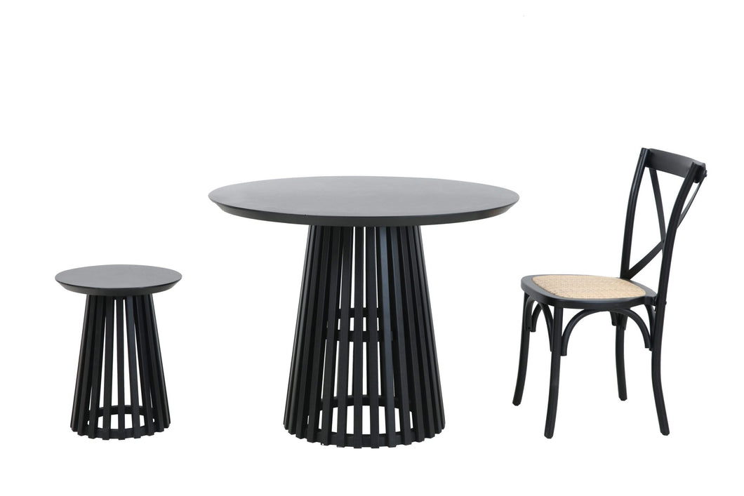 Beistelltisch Ø 40 cm, auch als Hocker verwendbar