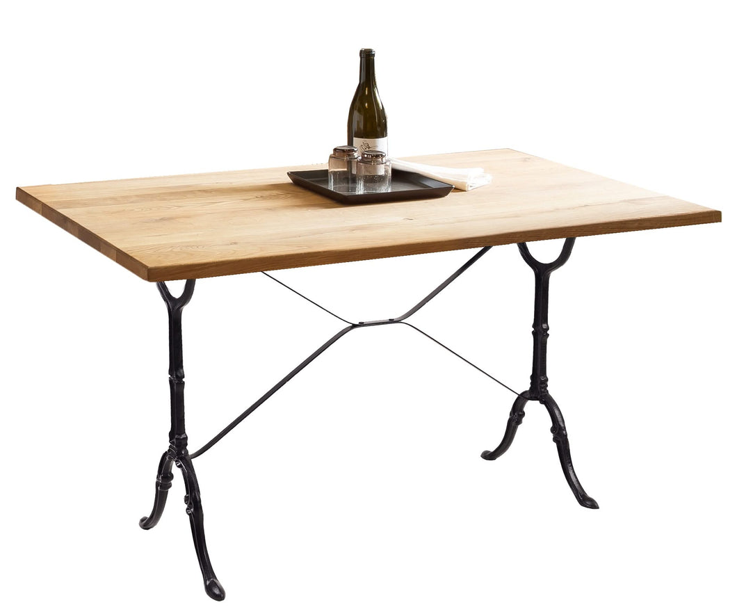 Tischplatte 120x65 cm rechteckig | mit deutlicher Maserung