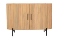 Kommode 2 Türen | 1 fester Boden hinter den Türen, Füße abmontiert, Höhe der Füße: 14 cm, Innenmaße der Fächer: 2x ca. 115x36x30 cm, Maße der Türen: ca. 85x65 cm, Abstand zwischen den Füßen vorne: ca. 86,5 cm, seitlich: ca. 44 cm