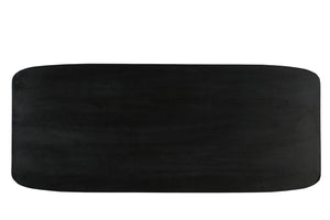 Tischplatte 180x90 cm mit abgerundeten Ecken | Plattenstärke: 3 cm