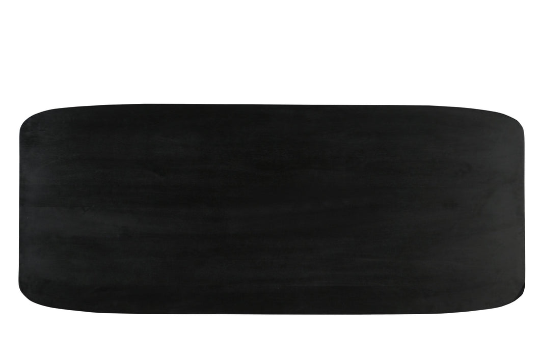 Tischplatte 180x90 cm mit abgerundeten Ecken | Plattenstärke: 3 cm