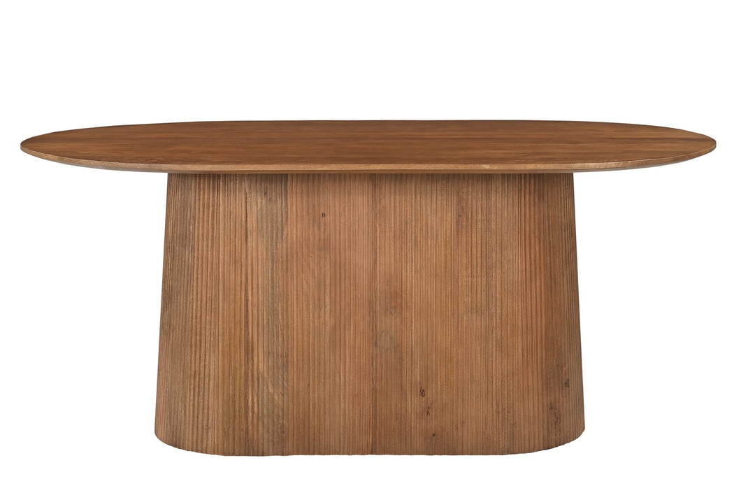 Tisch 180x100 cm ovale Tischplatte