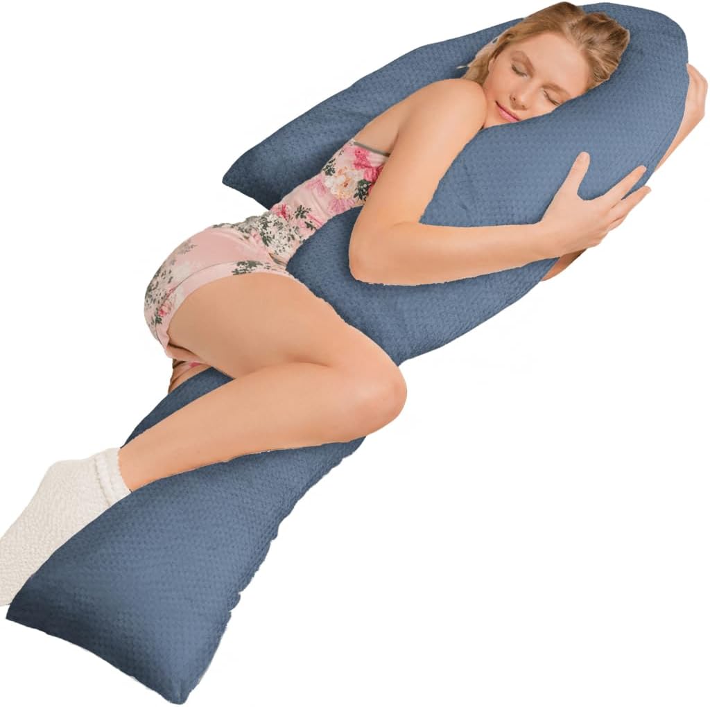 Schwangerschaftskissen VISCO J mit Bezug Deluxe