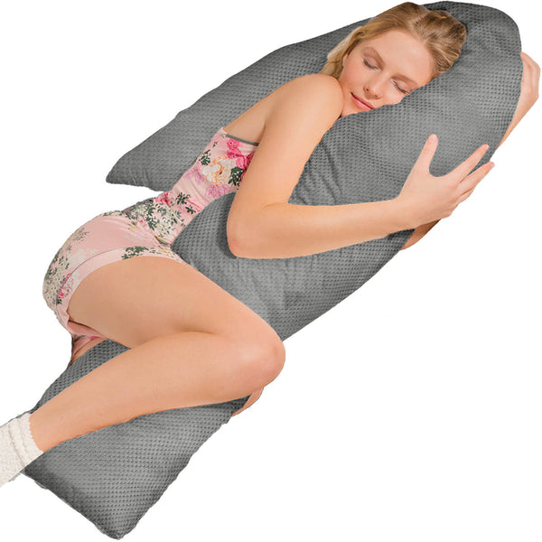 Seitenschläferkissen VISCO J mit Bezug Deluxe