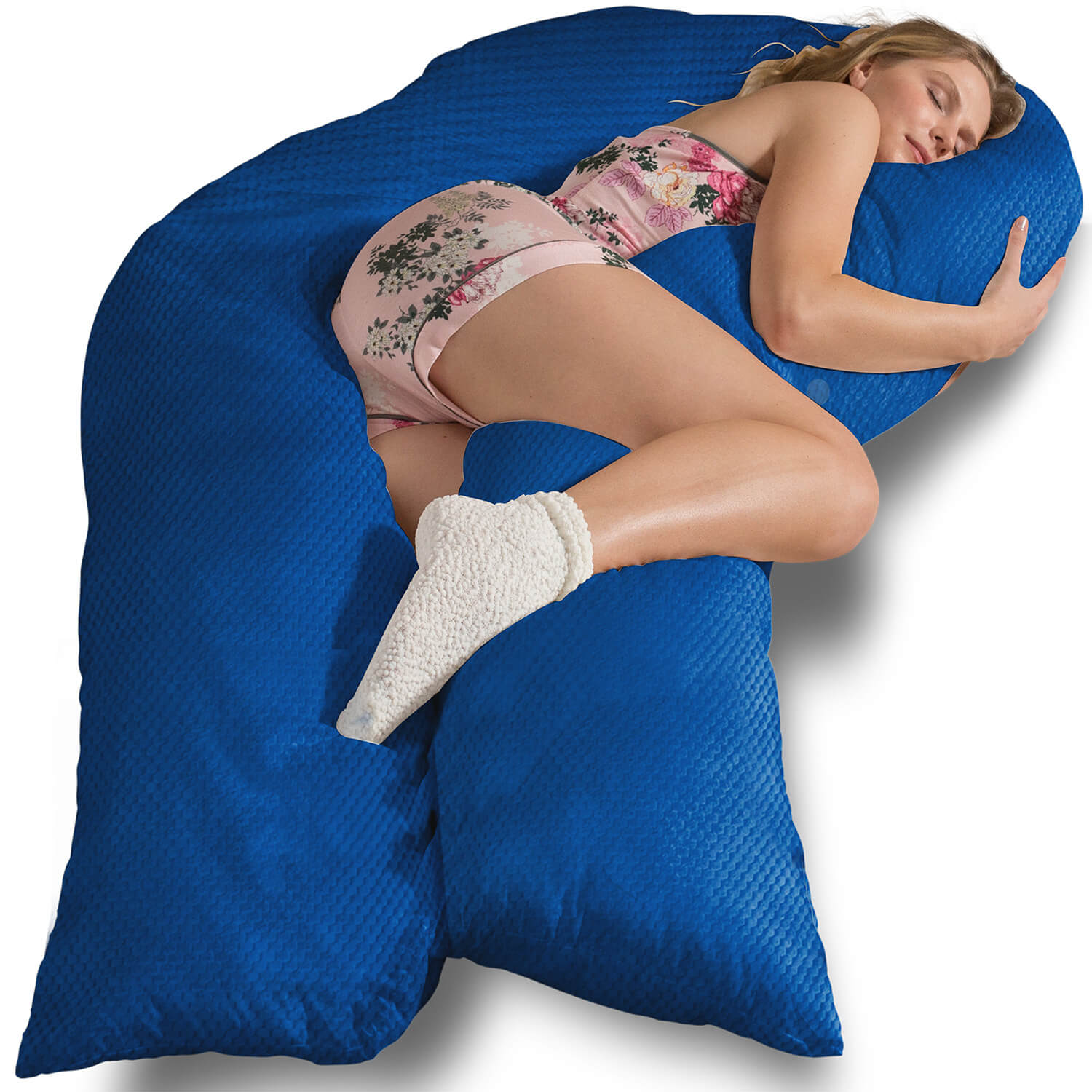 Seitenschläferkissen VISCO mit Bezug Deluxe