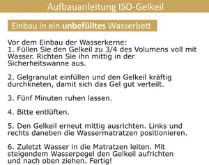 Gelkeil Trennkeil für Wasserbetten Thermo Trennwand / Gel Keil