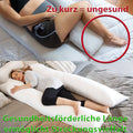 Schwangerschaftskissen Jumbo XXL mit Bezug Deluxe