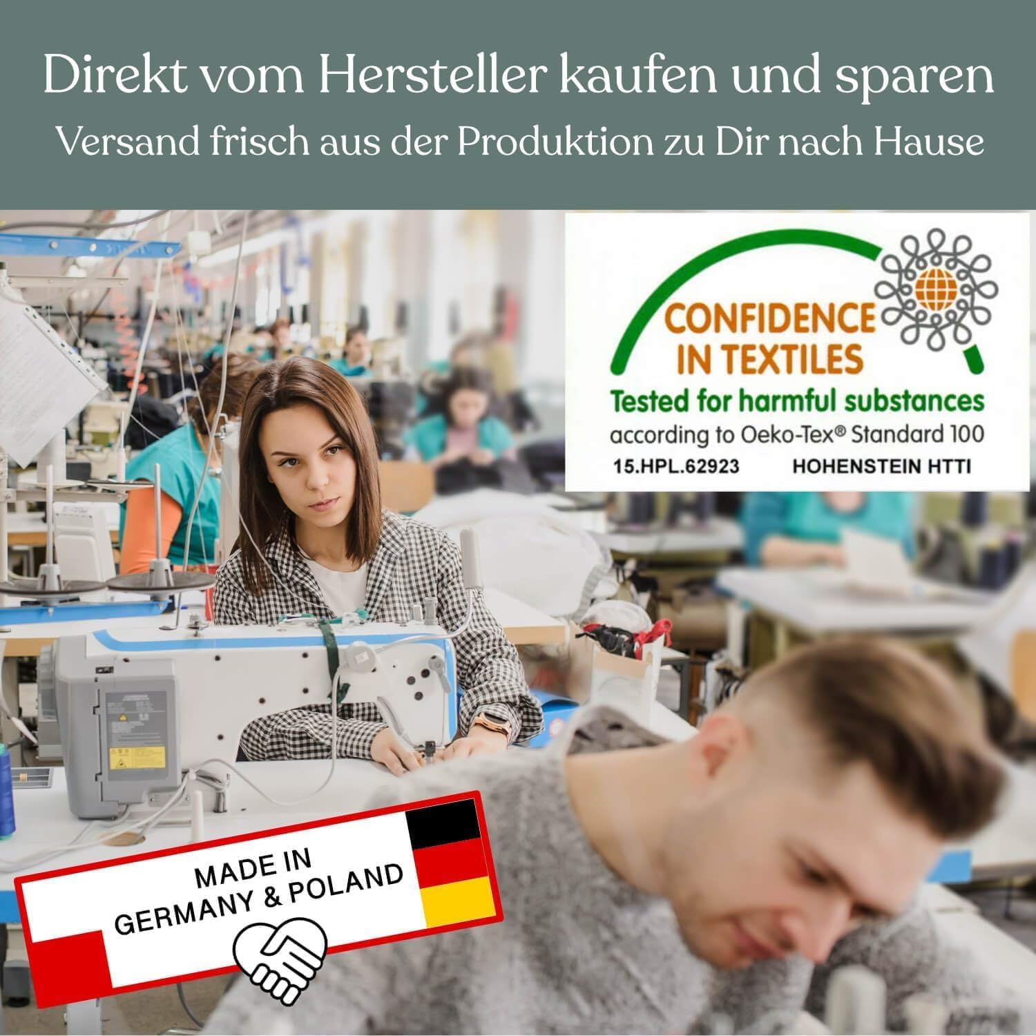 Schwangerschaftskissen VISCO XXL mit Bezug Deluxe