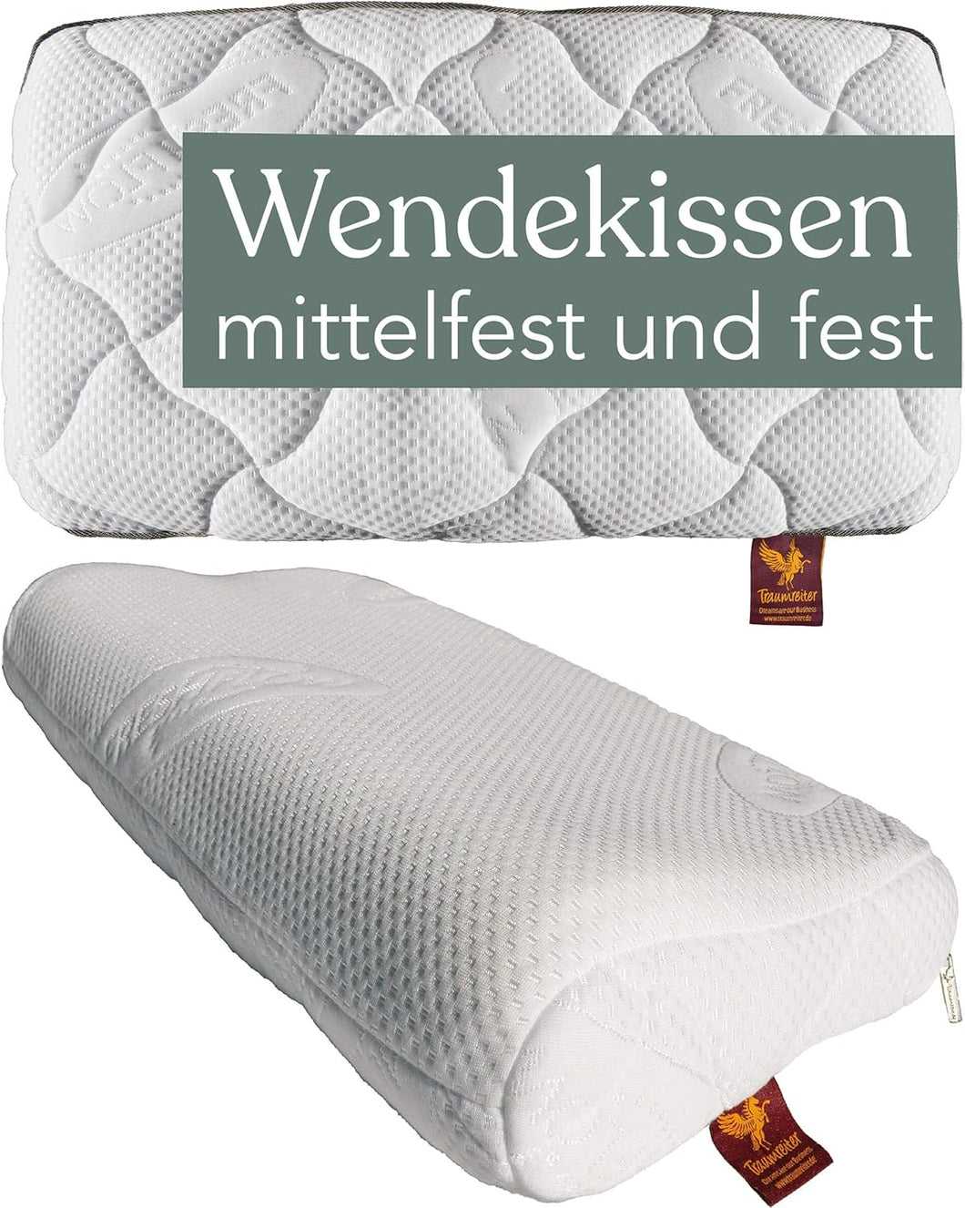 Fest & mittelfestes orthopädisches Nackenstützkissen für Frauen