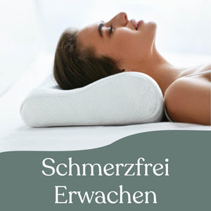 Fest & mittelfestes orthopädisches Nackenstützkissen für Frauen