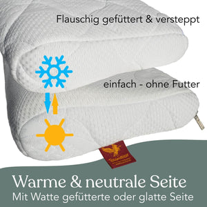 Fest & mittelfestes orthopädisches Nackenstützkissen für Frauen