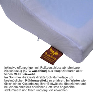 Orthopädisches HWS Nackenstützkissen Gel Dream - Kopfkissen