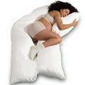 Schwangerschaftskissen JUMBO XXL mit Bezug Baumwolle