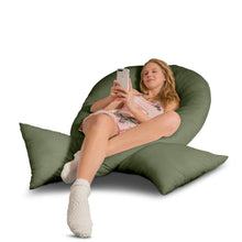 Laden Sie das Bild in den Galerie-Viewer, Stillkissen XXL Jumbo mit Bezug Baumwolle