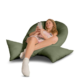 Stillkissen XXL Jumbo mit Bezug Baumwolle