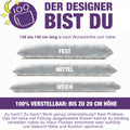 Seitenschläferkissen VISCO 140x40 mit Bezug