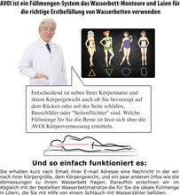 Laden Sie das Bild in den Galerie-Viewer, Traumreiter 2X Wasserbettmatratze für Wasserbetten + Sicherheitswanne + Schlauch + Wasserzähler für richtige Wasserbett Füllmenge I Wasserkern Wasserbett Matratze - Wasserbettmatratze