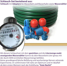 Laden Sie das Bild in den Galerie-Viewer, Traumreiter 2X Wasserbettmatratze für Wasserbetten + Sicherheitswanne + Schlauch + Wasserzähler für richtige Wasserbett Füllmenge I Wasserkern Wasserbett Matratze - Wasserbettmatratze