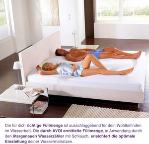 Wasserbett Schlauch Set mit Adaptern und geeichten Wasserzähler - Wasserbett Zubehör