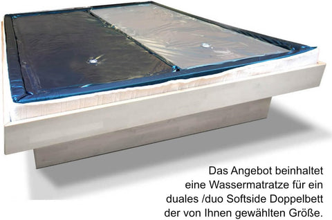 Wasserbettmatratze Dual Softside Wasserkern ECO